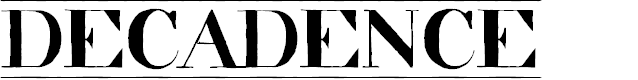 Preview image for decadence itd condensed marquee