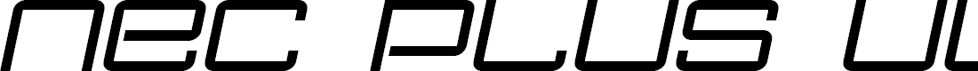 Preview image for Nec plus ultra Italic