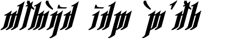 Preview image for Rhesimol Bold Italic