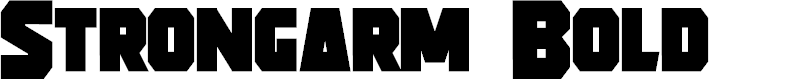 Preview image for Strongarm Bold