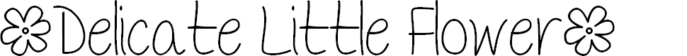 Preview image for Mf Delicate Little Flower