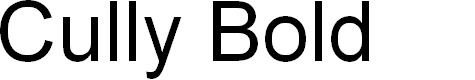 Preview image for Cully Bold