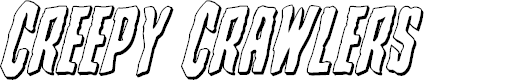Preview image for Creepy Crawlers 3D Italic