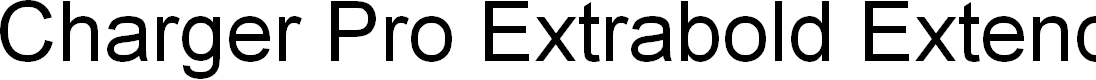 Preview image for Charger Pro Extrabold Extended Oblique