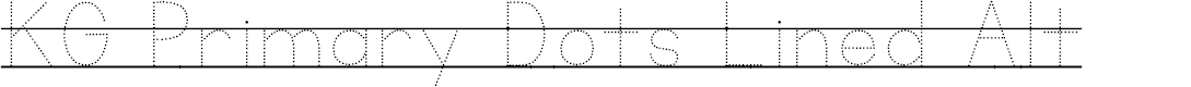 Preview image for KG Primary Dots Lined Alt