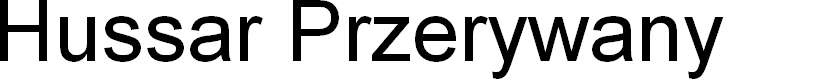 Preview image for Hussar Przerywany