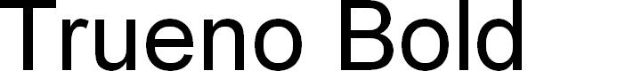 Preview image for Trueno Bold