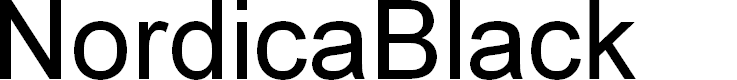 Preview image for NordicaBlack