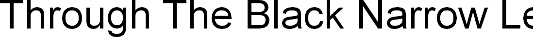 Preview image for Through The Black Narrow Leftalic