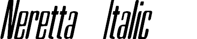 Preview image for Neretta Italic