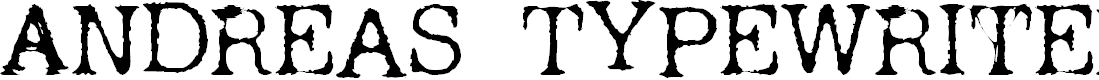 Preview image for Andreas Typewriter