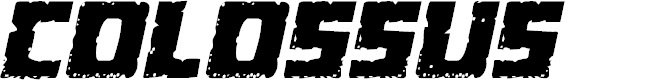 Preview image for Colossus Semi-Italic