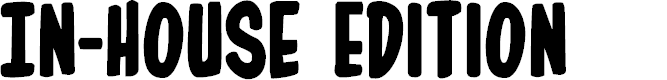 Preview image for In-House Edition Bold