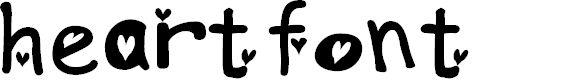 Preview image for heartfont