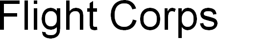 Preview image for Flight Corps Gradient Italic