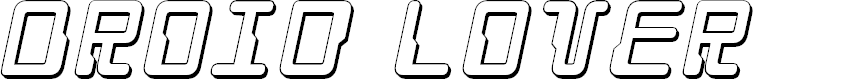Preview image for Droid Lover 3D Italic