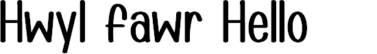 Preview image for Hwyl fawr Hello