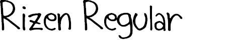 Preview image for Rizen Regular