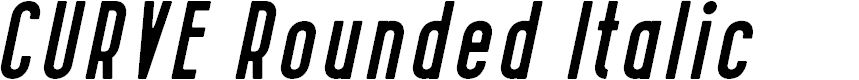 Preview image for CURVE Rounded Italic