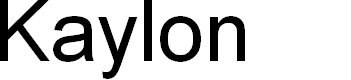 Preview image for Kaylon Expanded Italic