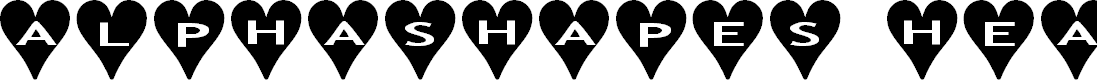 Preview image for AlphaShapes hearts