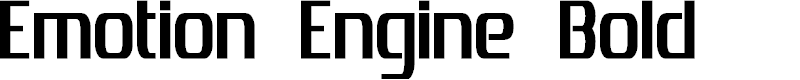 Preview image for Emotion Engine Bold