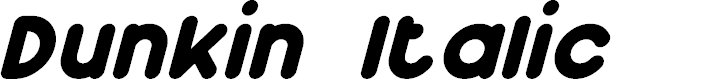 Preview image for Dunkin Italic