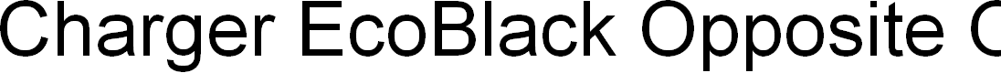 Preview image for Charger EcoBlack Opposite Oblique