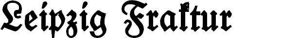 Preview image for Leipzig Fraktur Heavy ExtraBold