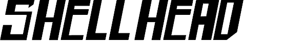 Preview image for shellhead Bold Italic