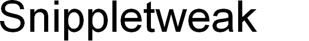 Preview image for Snippletweak
