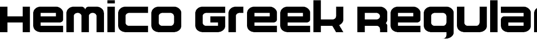 Preview image for Hemico Greek Regular