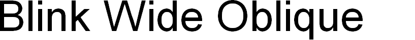 Preview image for Blink Wide Oblique