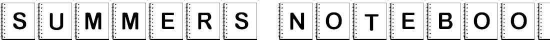 Preview image for Summers Notebook