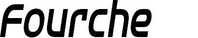 Preview image for SF Fourche Condensed Italic