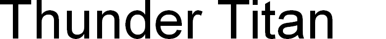 Preview image for Thunder Titan Italic