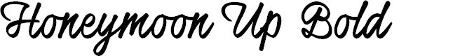 Preview image for Honeymoon Up Bold PERSONAL USE