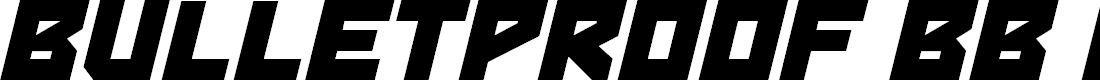 Preview image for Bulletproof BB Italic