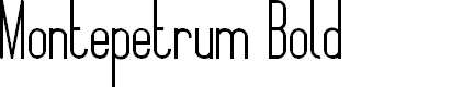 Preview image for Montepetrum Bold