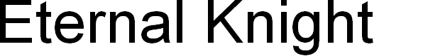 Preview image for Eternal Knight 3D Italic