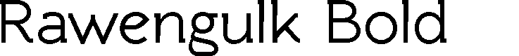 Preview image for Rawengulk Bold