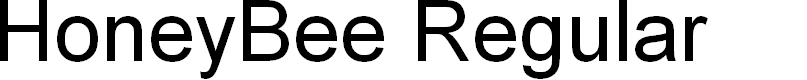 Preview image for HoneyBee Regular