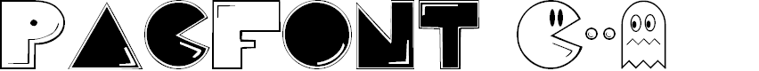 Preview image for PacFont