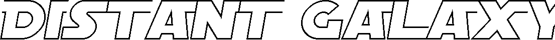 Preview image for SF Distant Galaxy AltOutline Italic