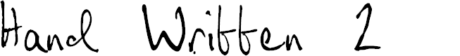 Preview image for Hand Written 2 PG