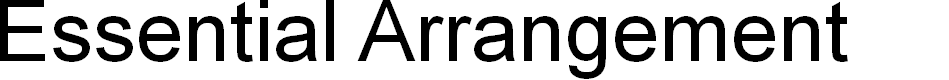 Preview image for Essential Arrangement