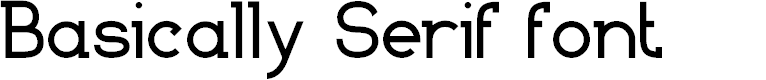 Preview image for Basically Serif_FREE-version
