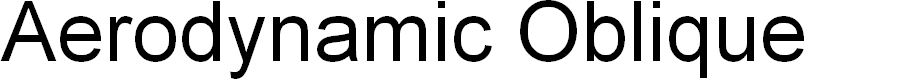 Preview image for Aerodynamic Oblique
