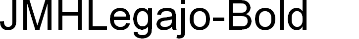 Preview image for JMHLegajo-Bold