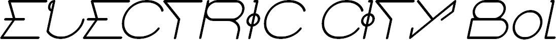 Preview image for ELECTRIC CITY Bold Italic